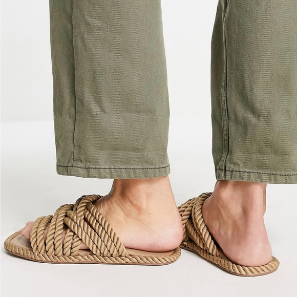 ASOS DESIGN Jumping rope espadrilles in natural - Picture 3 of 4